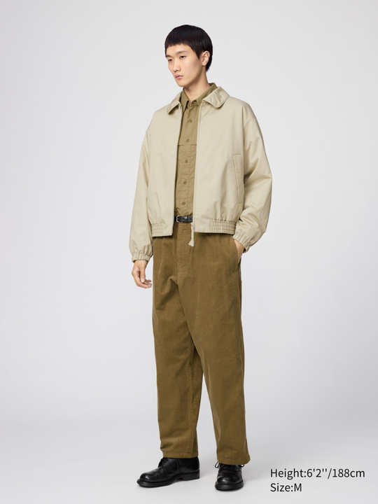 UNIQLO Укороченная куртка PUFFERTECH, бежевый