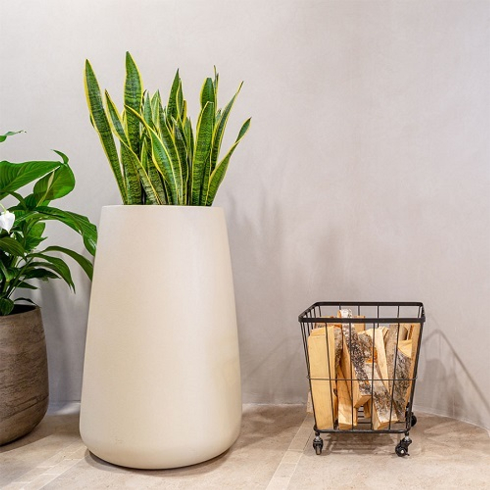 Кашпо Concretika Cylinder D40 H40 Sahara