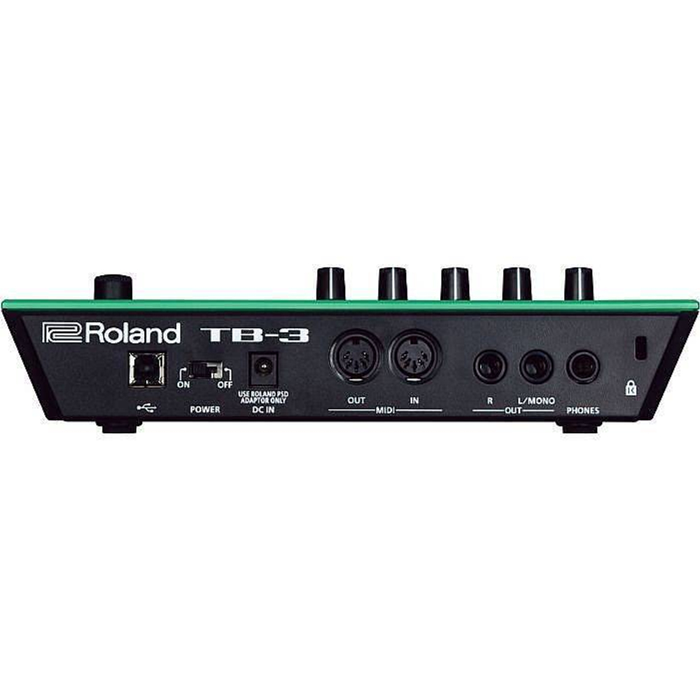 ROLAND AIRA TB-3 Басовый синтезатор с тач скрином, 134 пресета, 64 пользовательских паттерна, максимальная длина 32 шага на пат