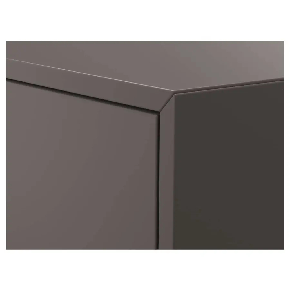 Комбинация для хранения - EKET IKEA/ ЭКЕТ ИКЕА,  80х35х70 см,  темно-серый/голубой