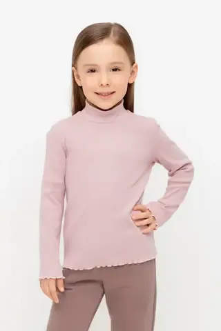 джемпер  для девочки  КР 302251/розовый лед к515