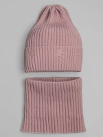 Шапка и снуд для девочки на осень