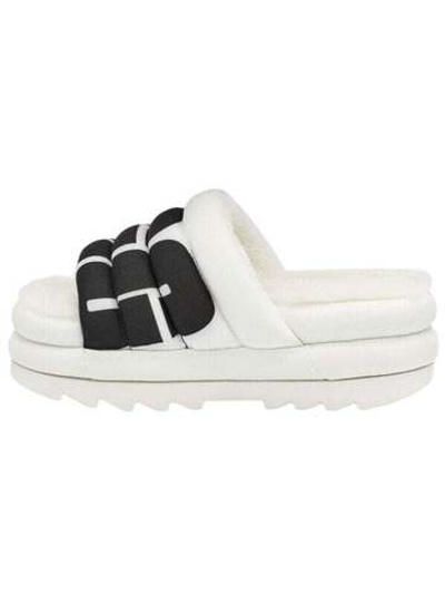 UGG Maxi Slide Белые Сланцы для Женщин