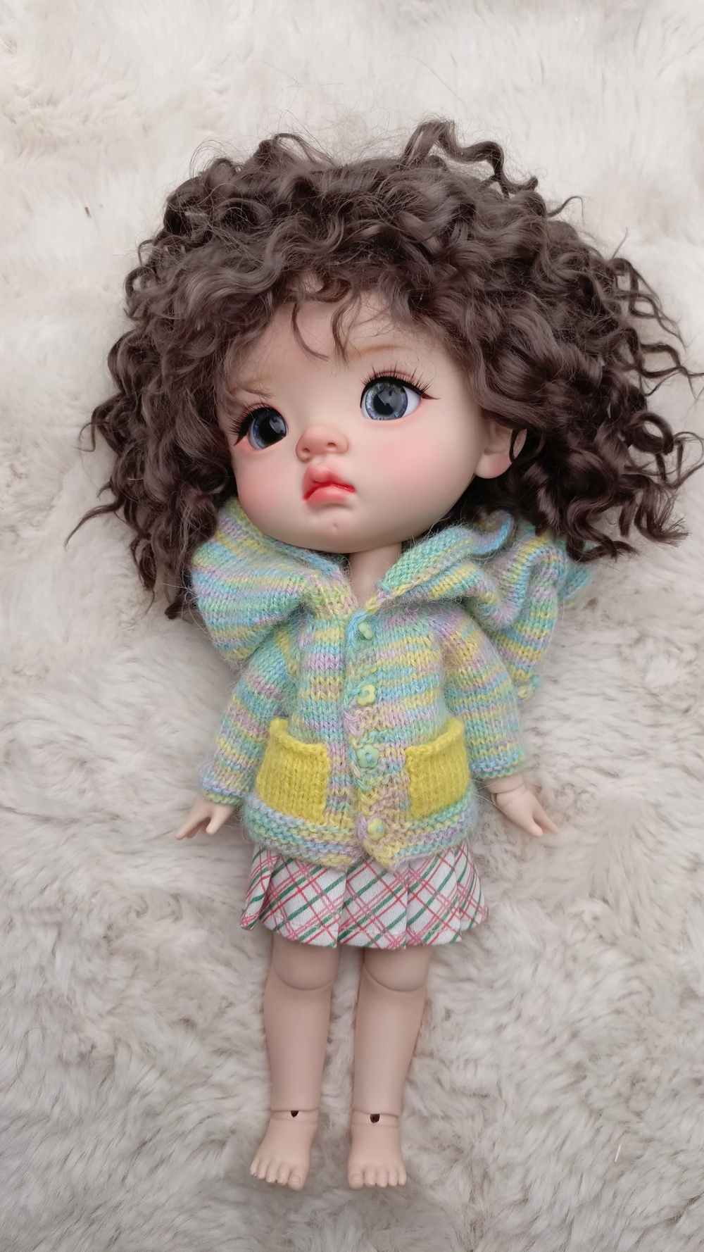 Кофта цветная