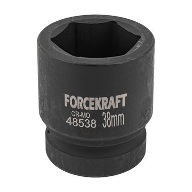 Головка ударная 1'', 38мм (6гр.) FORCEKRAFT FK-48538