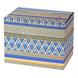 Чайник "Golden Blue" v=600мл (фарфор) (подарочная упаковка)