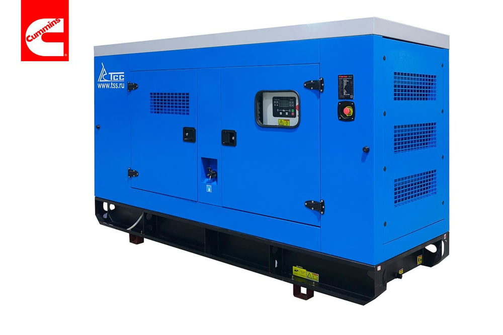 Дизельный генератор (108 кВт) ТСС АД-108C-Т400-1РКМ15 в шумозащитном кожухе