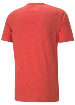 Теннисная футболка Puma ESS Heather Tee - Red