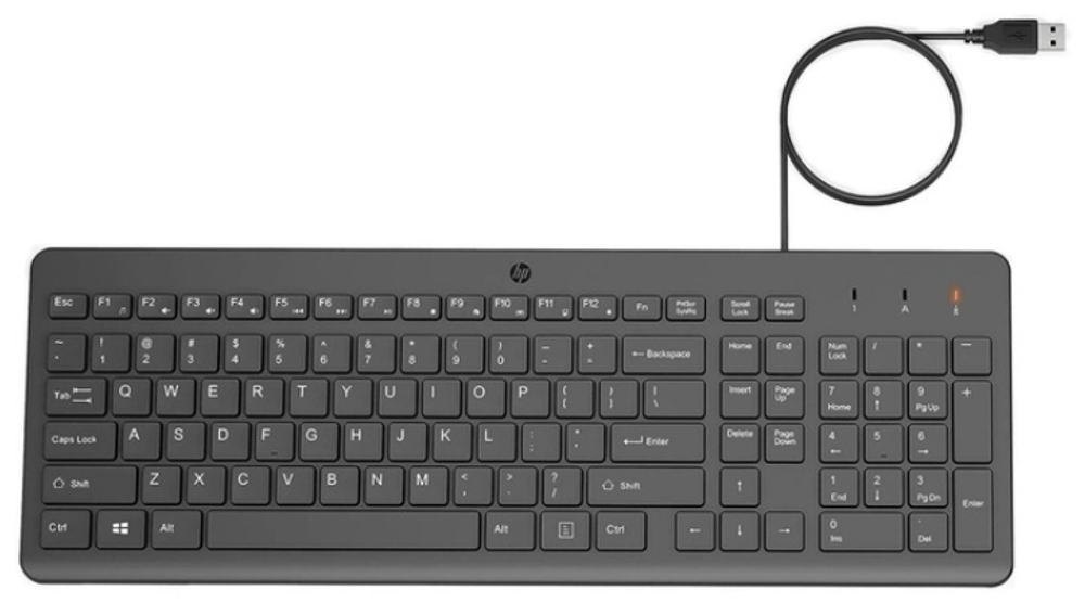 Клавиатура HP 664R5AA черный