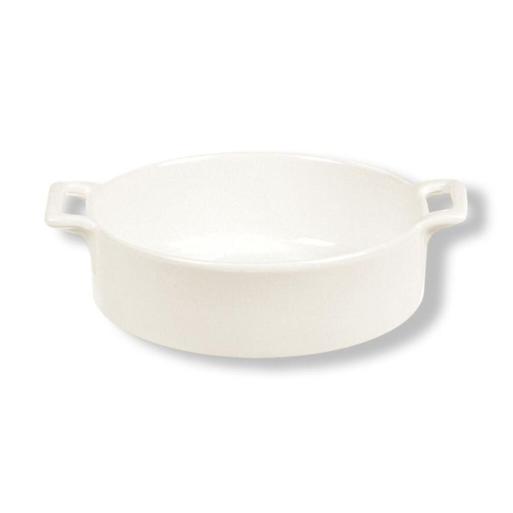 Бульонница 550 мл d 15,8 см h4,5 см с ручками белая фарфор P.L. Proff Cuisine [5]