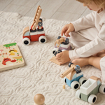 Машинка-конструктор edda, Лесовоз с краном