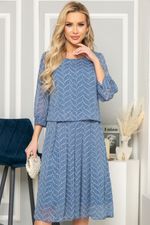 Платье "Пелагея" (голубое) П4969 LT Collection