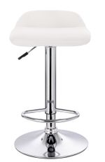 Стул барный Everprof Form Экокожа Белый