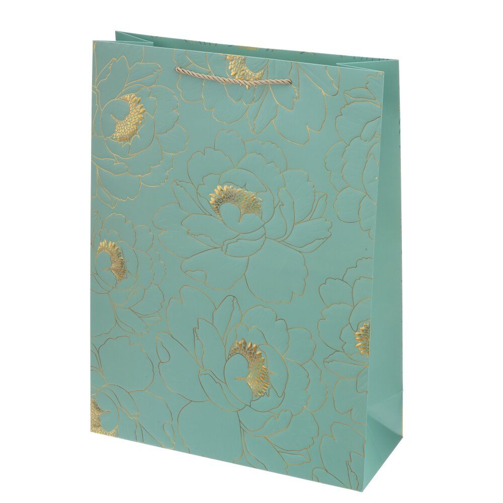 GAEM Пакет подарочный (бумага 210г/м2, блок микс 12шт), L31 W12 H42 см, 4в.