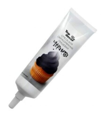 Краситель гелевый Топ Декор сизый (черный), 100 г