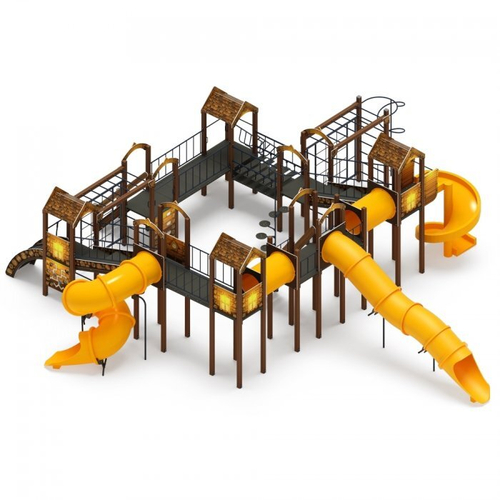 Детский игровой комплекс Остров детства Эко ДИК 2.01.8.02-32 H=1200 H=2000