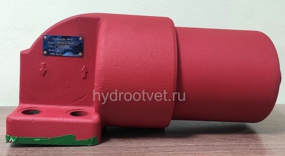 DFPВН/НС330QD10C1.0/- V - Напорный фильтр гидравлический одинарный модели DFP тонкость фильтрации 10