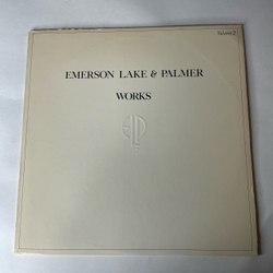 Винтажная виниловая пластинка LP Emerson Lake and Palmer Works Volume 2 (США 1977)