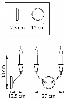 Бра Lightstar 732527