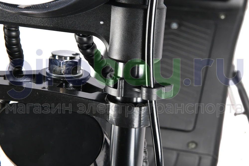 Электроскутер CityCoco WHITE SIBERIA PRO 2500w (Черный) фото 27 фото №31