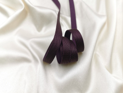 _Бретелечная резинка без фестонов, 10 мм, слива, (Арт: BR640/10-076), м