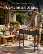 Мангал «Атлант Про 5 мм 600*350