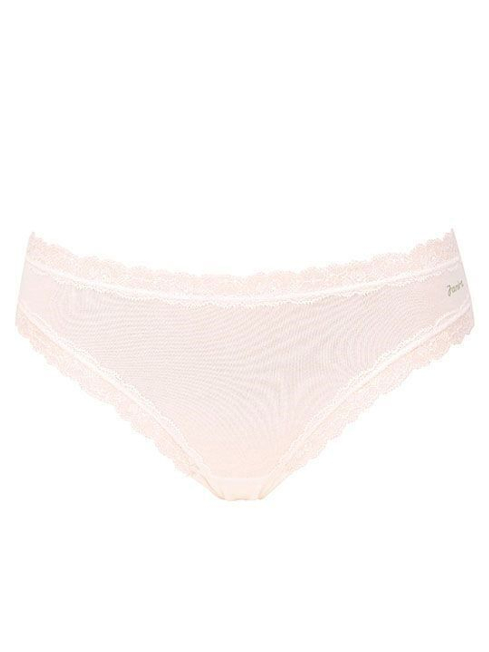 Хлопковые трусики-слипы Fresh Cotton Lace (Размер: M) (Цвет: черный)