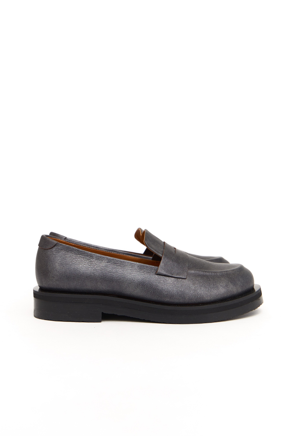 LOAFERS Gray metallic