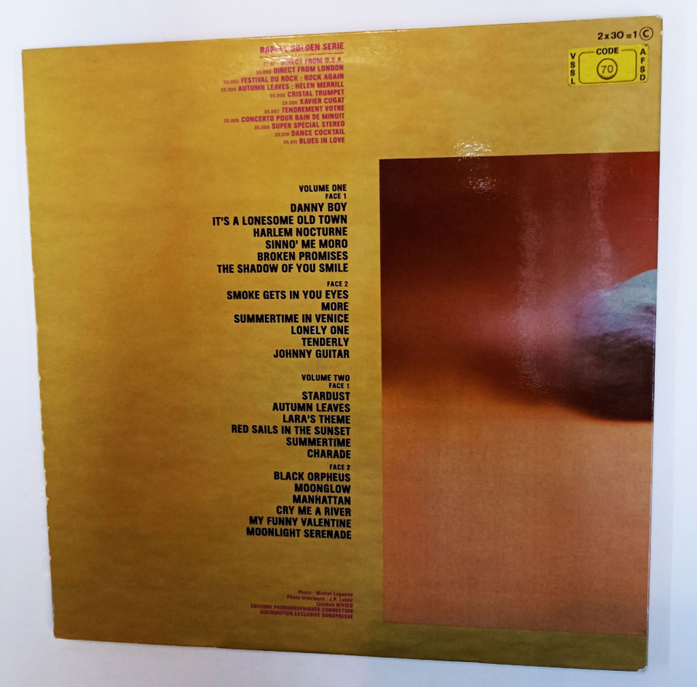Винтажная виниловая пластинка LP Tommy Palmer Sax In Love 2LP (France 1976)