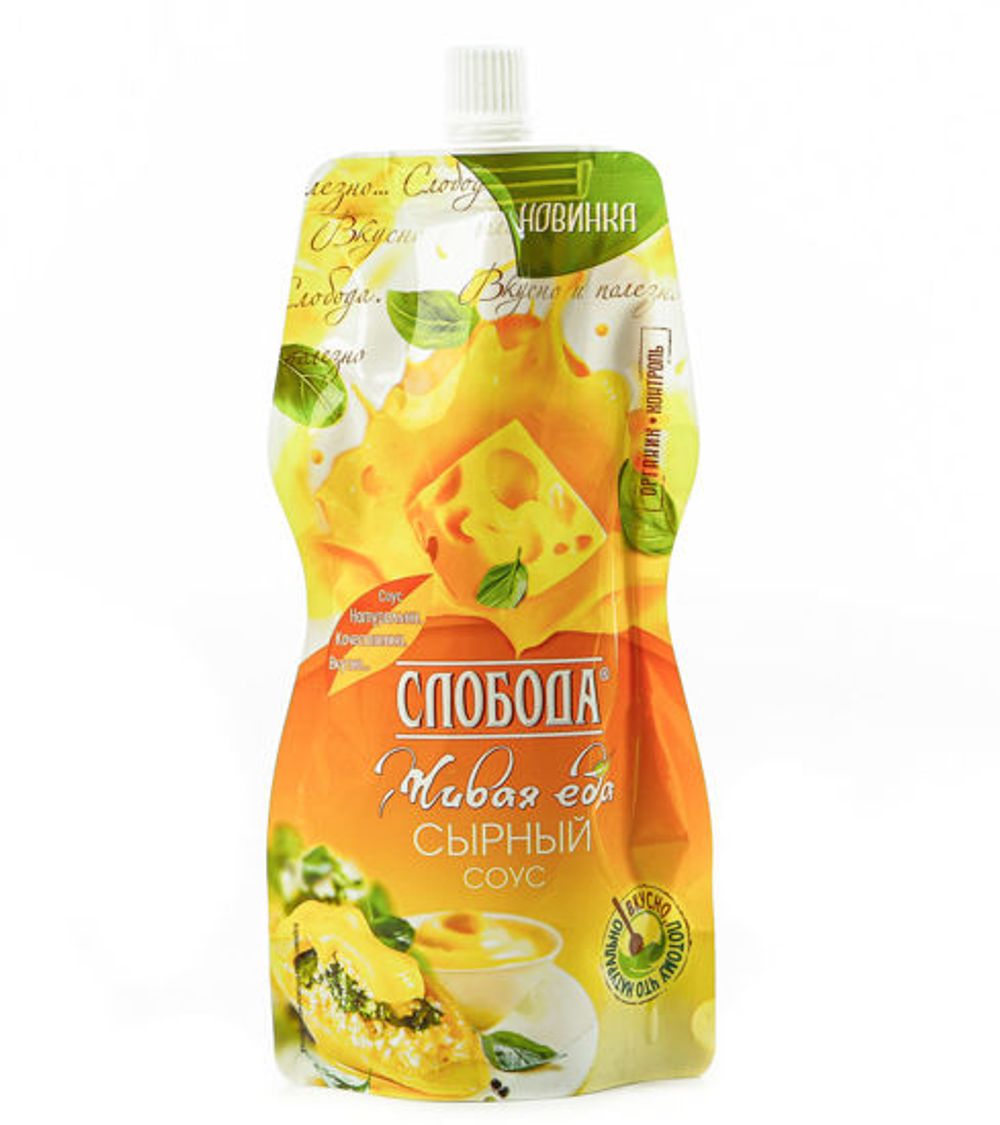 Соус "Слобода" сырный 60% 200гр