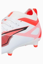 Бутсы Puma Ultra 5 Match FG/AG Junior - белый
