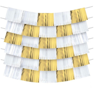 Гирлянда-бахрома Gold 150х25см 9шт