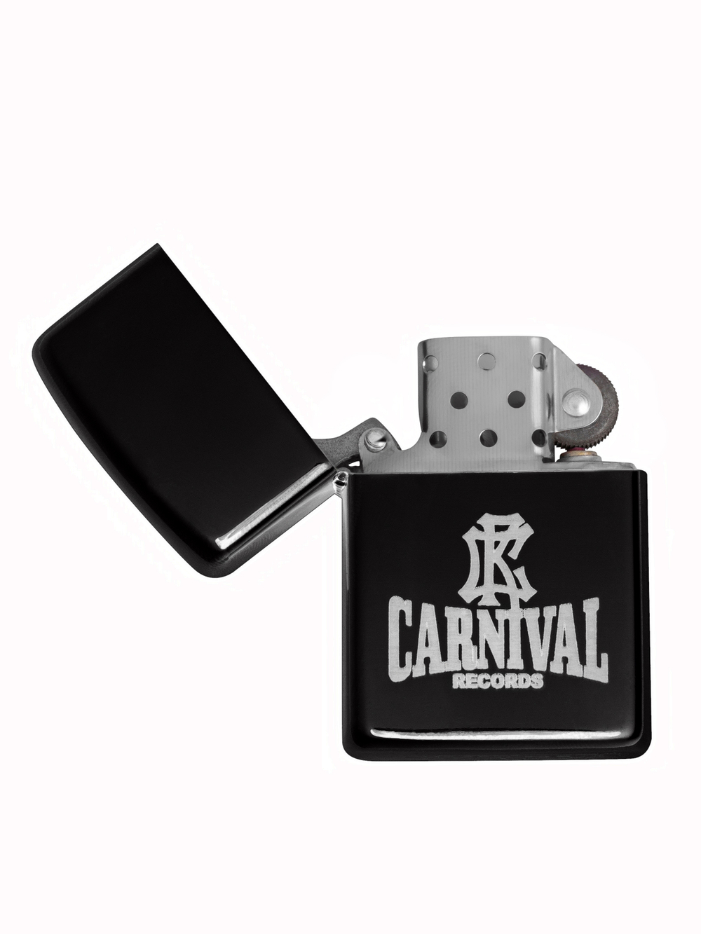 Carnival Lighter Black White Laser