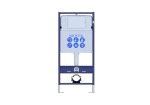 Унитаз Aquatek Альтаир SET AQUATEK АЛЬТАИР cm-012 4в1 с инсталляцией и черной матовой кнопкой, с крышкой микролифт, безободковый