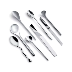 Alessi - Набор из 8 кофейных ложек. / артикул   MSPOONSET  / GTIN 8003299311965