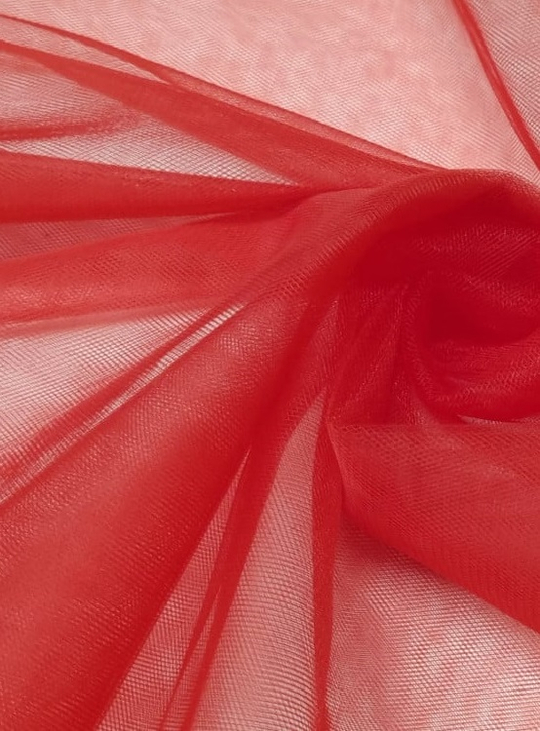 Фатин красный, SUPER SOFT TULLE  C14