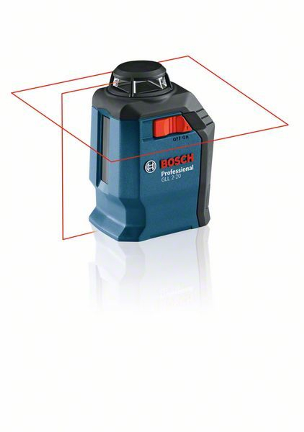 Линейный лазерный нивелир BOSCH GLL 2-20 0601063J00