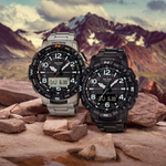 Японские наручные часы Casio Pro Trek PRT-B50T-7ER с хронографом