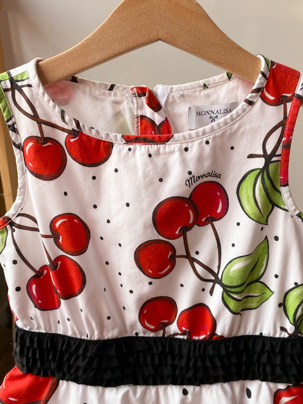 Хлопковое платье Monnalisa, 110