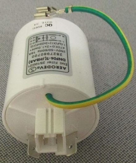 Сетевой фильтр для стиральной машины Beko (Беко) 2827980700, 2724300101, 2827980400