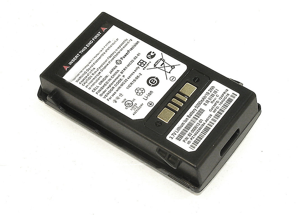 Аккумуляторная батарея 5200 mAh для терминала сбора данных Zebra/Motorola Symbol MC3200 серий