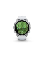 Умные часы Garmin Fenix 8 43mm, Amoled, Silver with Whitestone Silicone Band (010-02903-06)