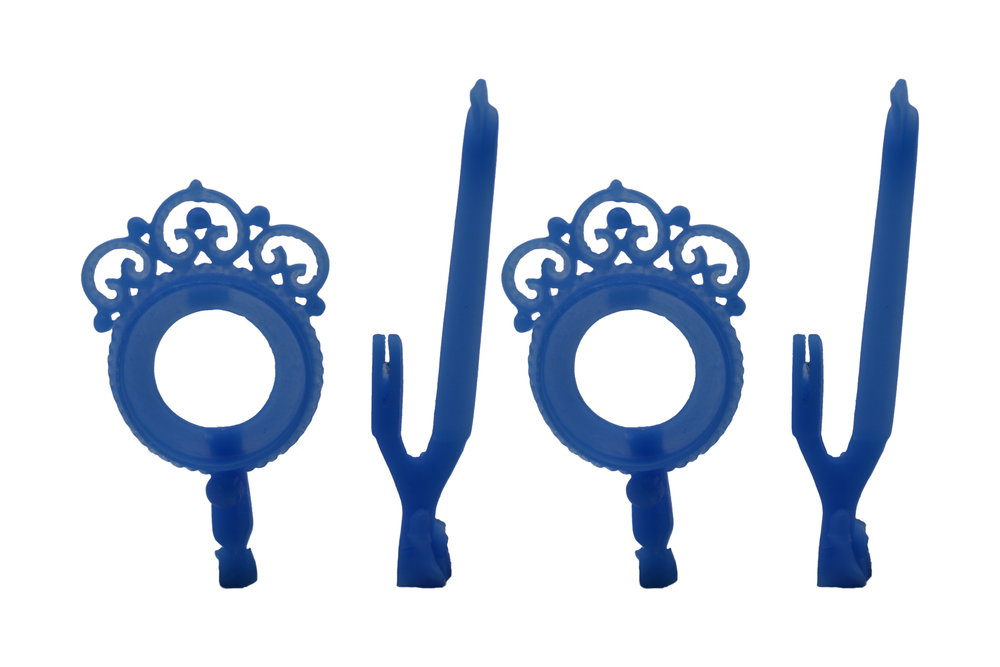 Восковка серьги (кабошон Ø 12.00 мм - 2 шт., 4 детали)