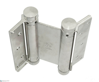 Петля барная  амортизирующая Aldeghi 148*42*50мм с тормозом никель   ALD101/101AN150B