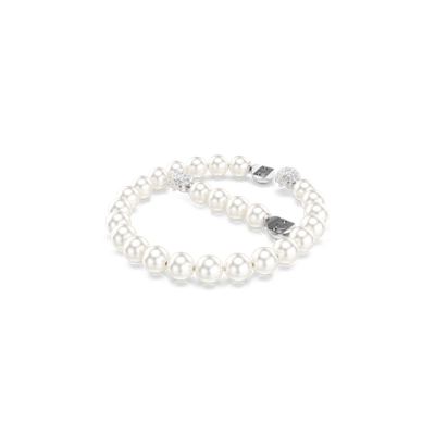MATRIX:BRACELET PRL MAGNET WHI/RHS