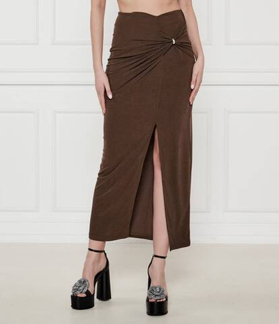 Юбка AIMEE GUESS - коричневый(W5GD0E KAQL2)