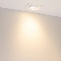 Светильник MS-VORTEX-BUILT-S140x140-30W Warm3000 (WH-WH, 50 deg, 230V) (Arlight, IP20 Металл, 5 лет) 057924