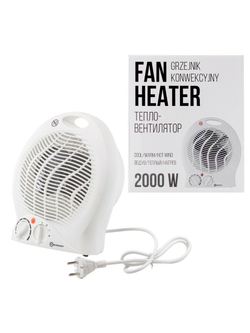 Тепловентилятор (220-240V, 1000/2000W, 3 режима) FORCEKRAFT FK-FH04