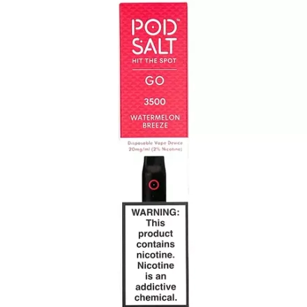 Pod Salt GO 3500 - Watermelon Breeze (2% nic)