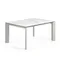 Стол Atta 160 (220) x90 керамика белый